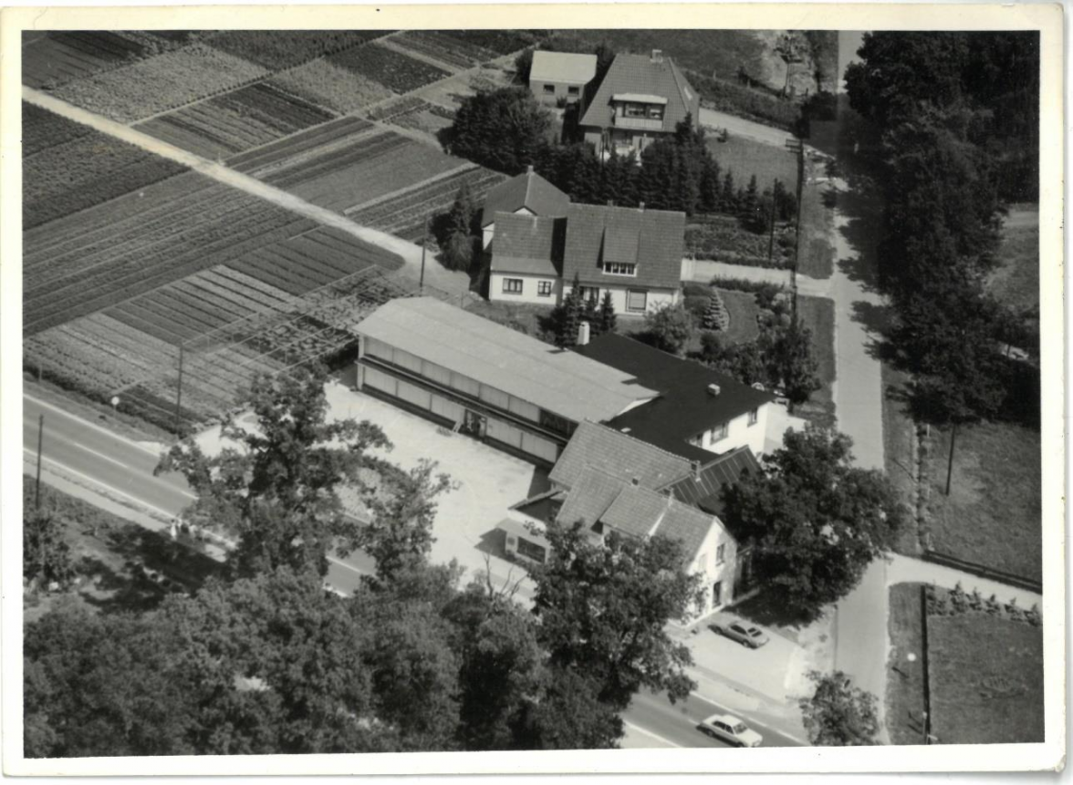 Eine Luftbildaufnahme aus den 70er Jahren. Bild: privat