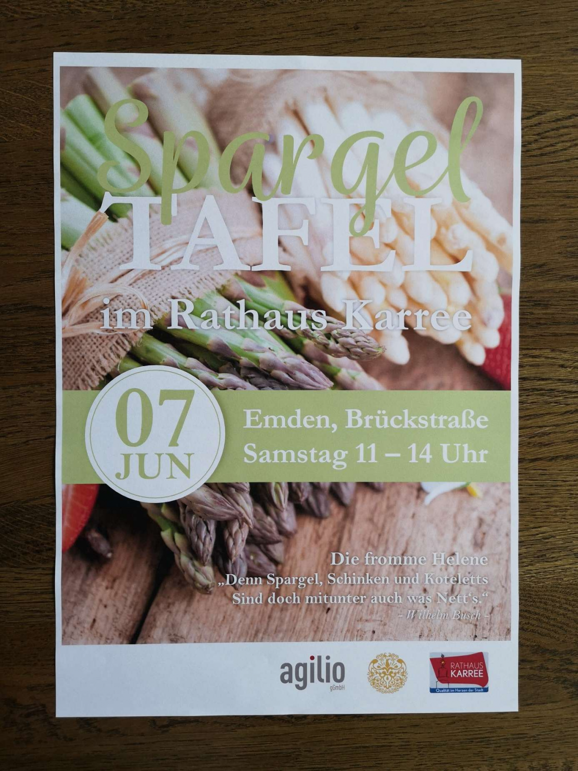 Das Plakat zur morgigen Veranstaltung in der Brückstraße. Bild: Heike Goyert