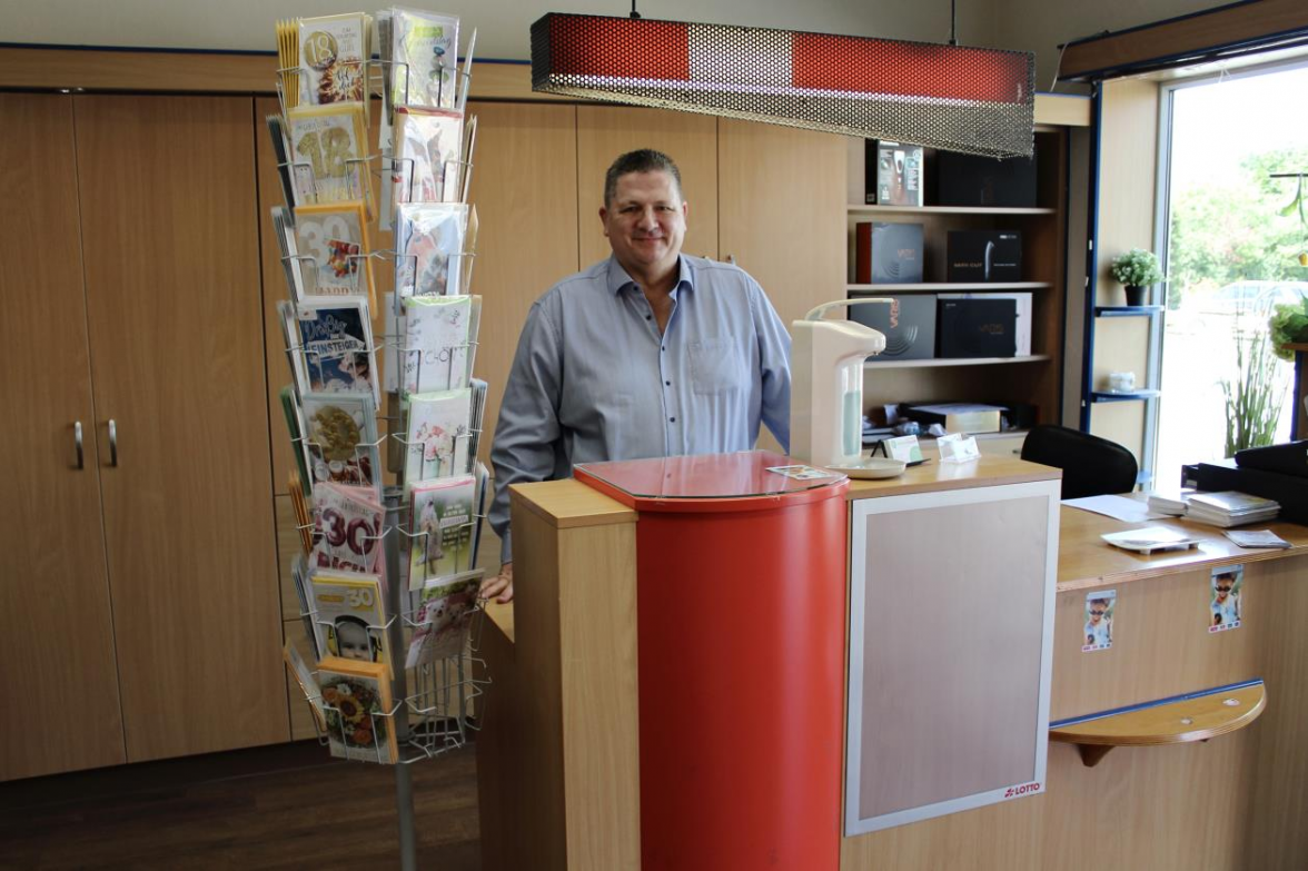 Hier stand Andreas Menze bis vor einem Jahr noch im Kiosk. (Bild: Dieter Freese)