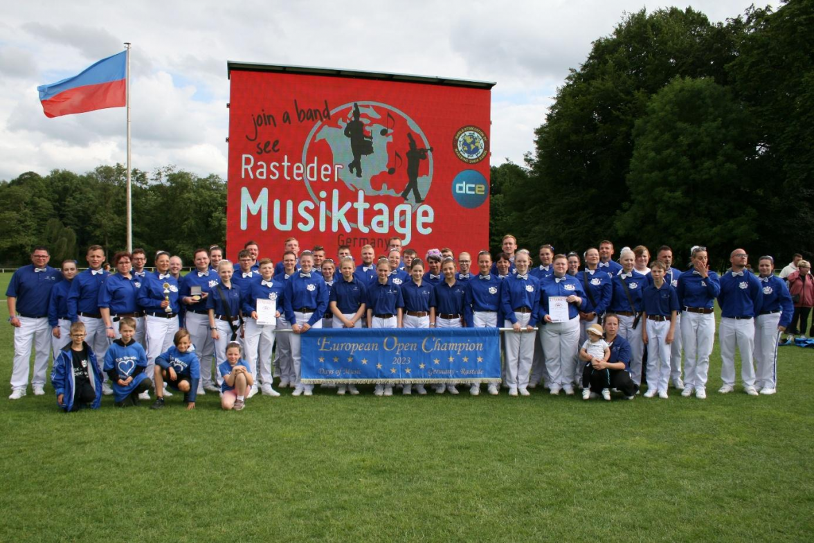 Der Hettstedter Spielmannszug „Blau Weiß“ 1919 e.V. Bild: Veranstalter