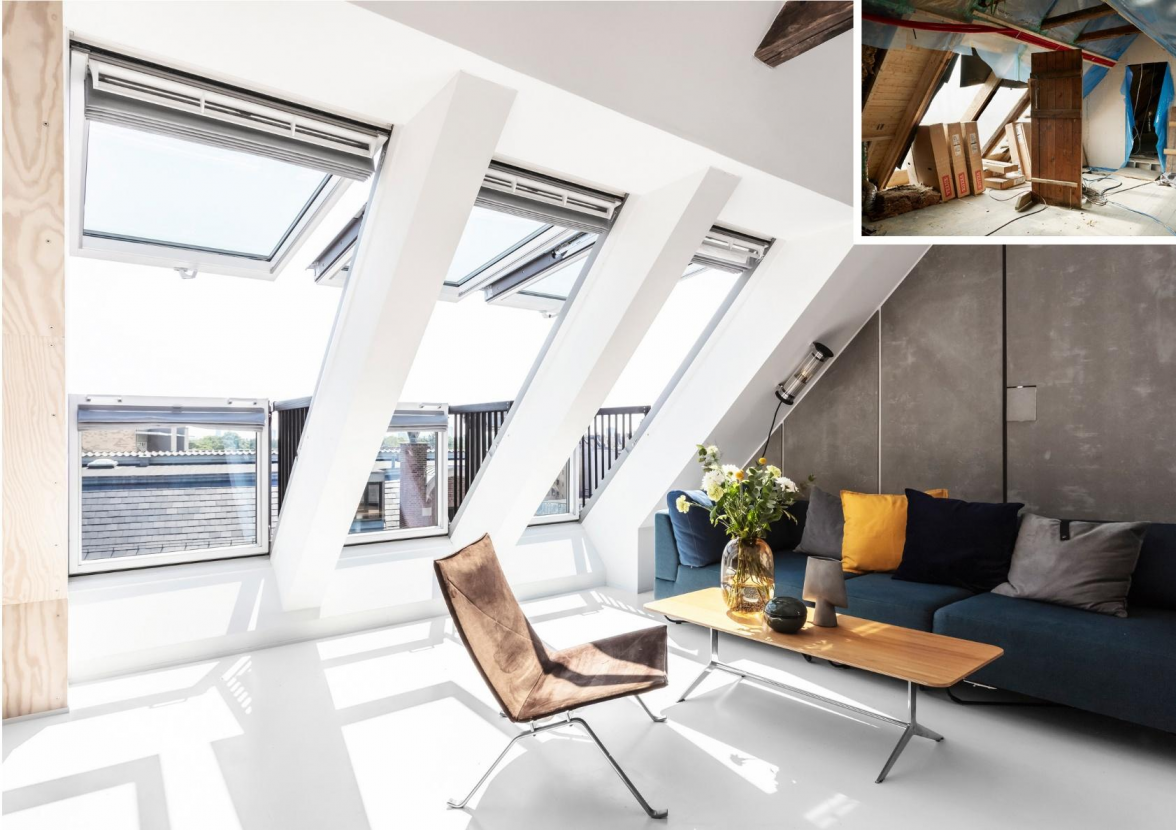 Ein Dachgeschossausbau bietet eine relativ einfache Möglichkeit, zusätzliche attraktive Wohnfläche zu erschließen. BILD: Velux