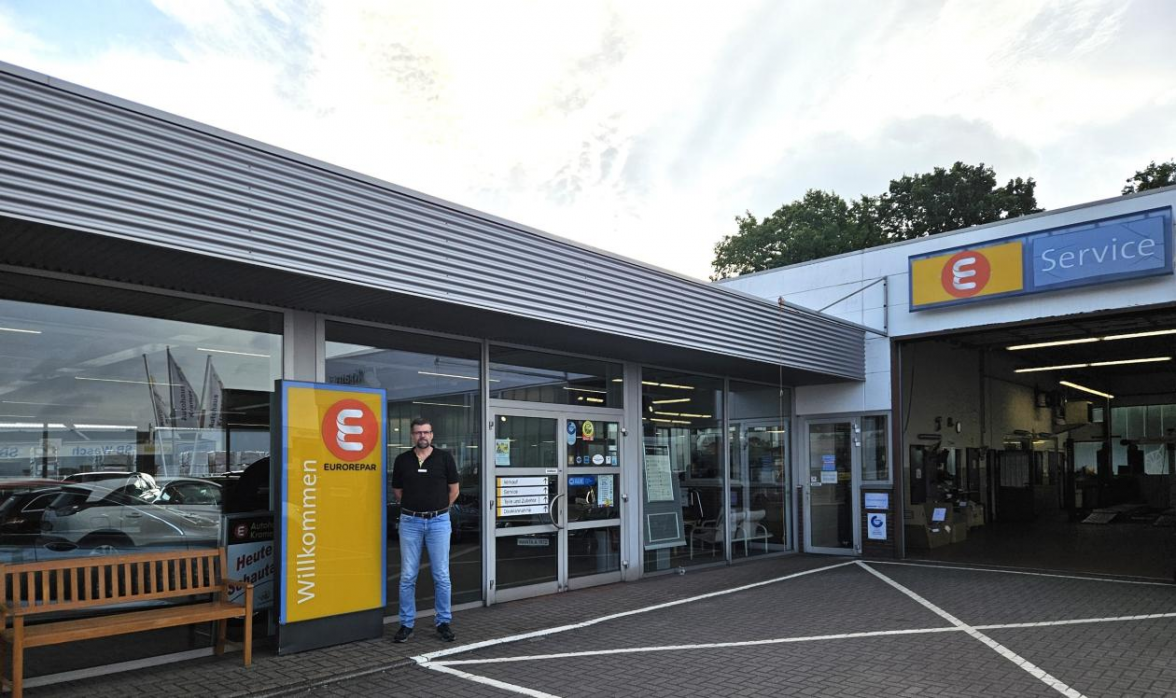 Seit April ist das Autohaus Kramer Eurorepar-Standort. Bild: Melanie Jülisch