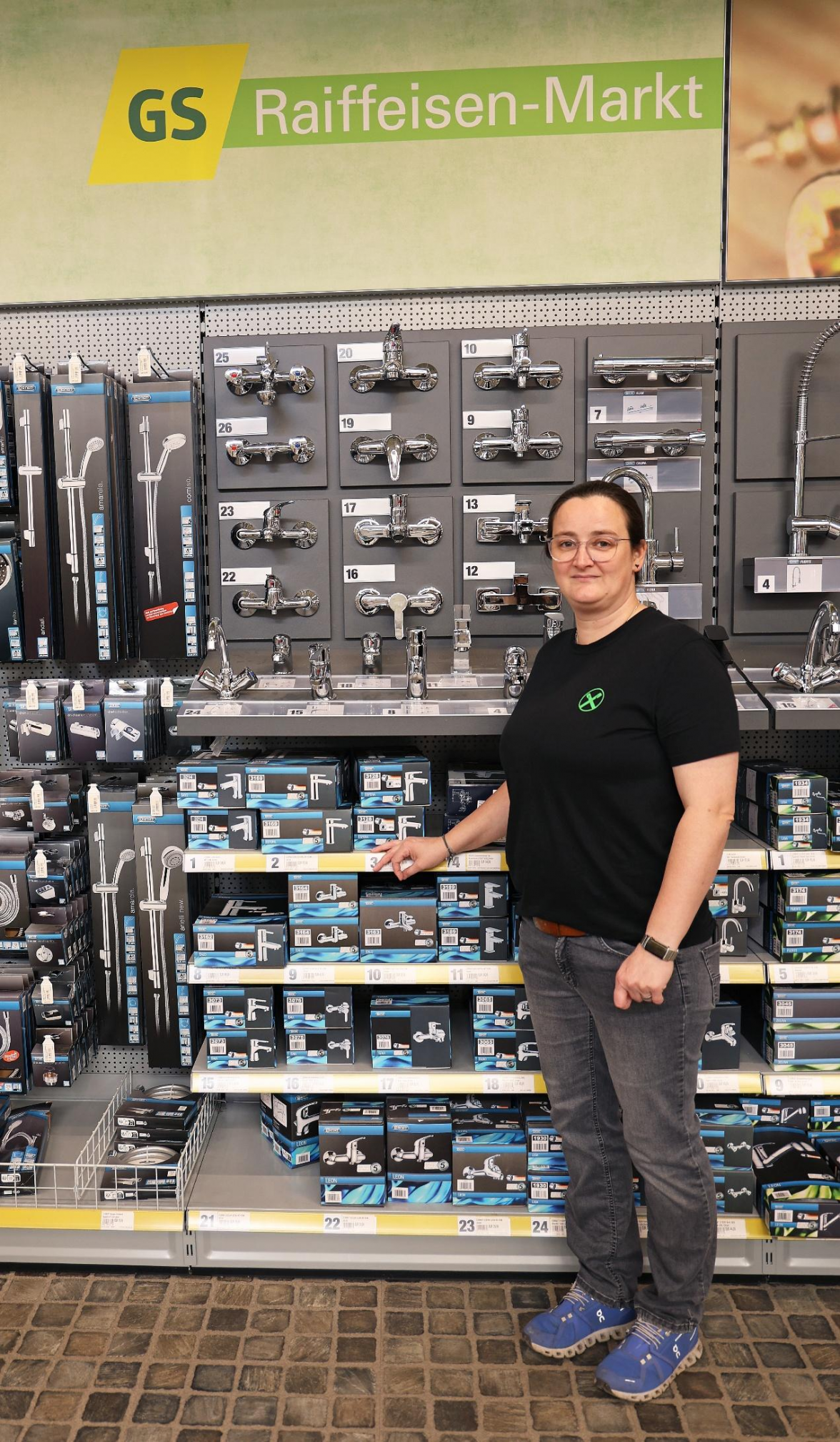 Groß ist das Sortiment im GS Baumarkt in Garrel. Gerne wird zu den Produkten auch beraten.