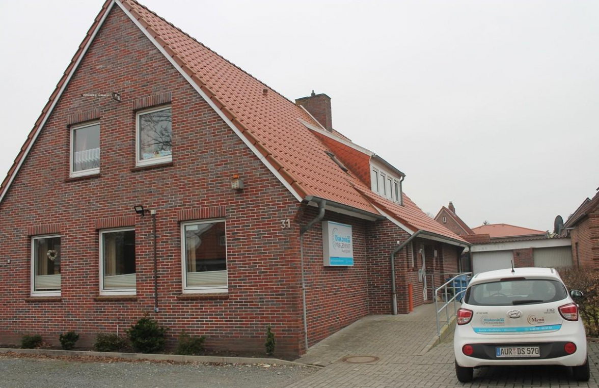 Der Standort in Wiesmoor. BILD: Diakonie-Pflegedienst Aurich