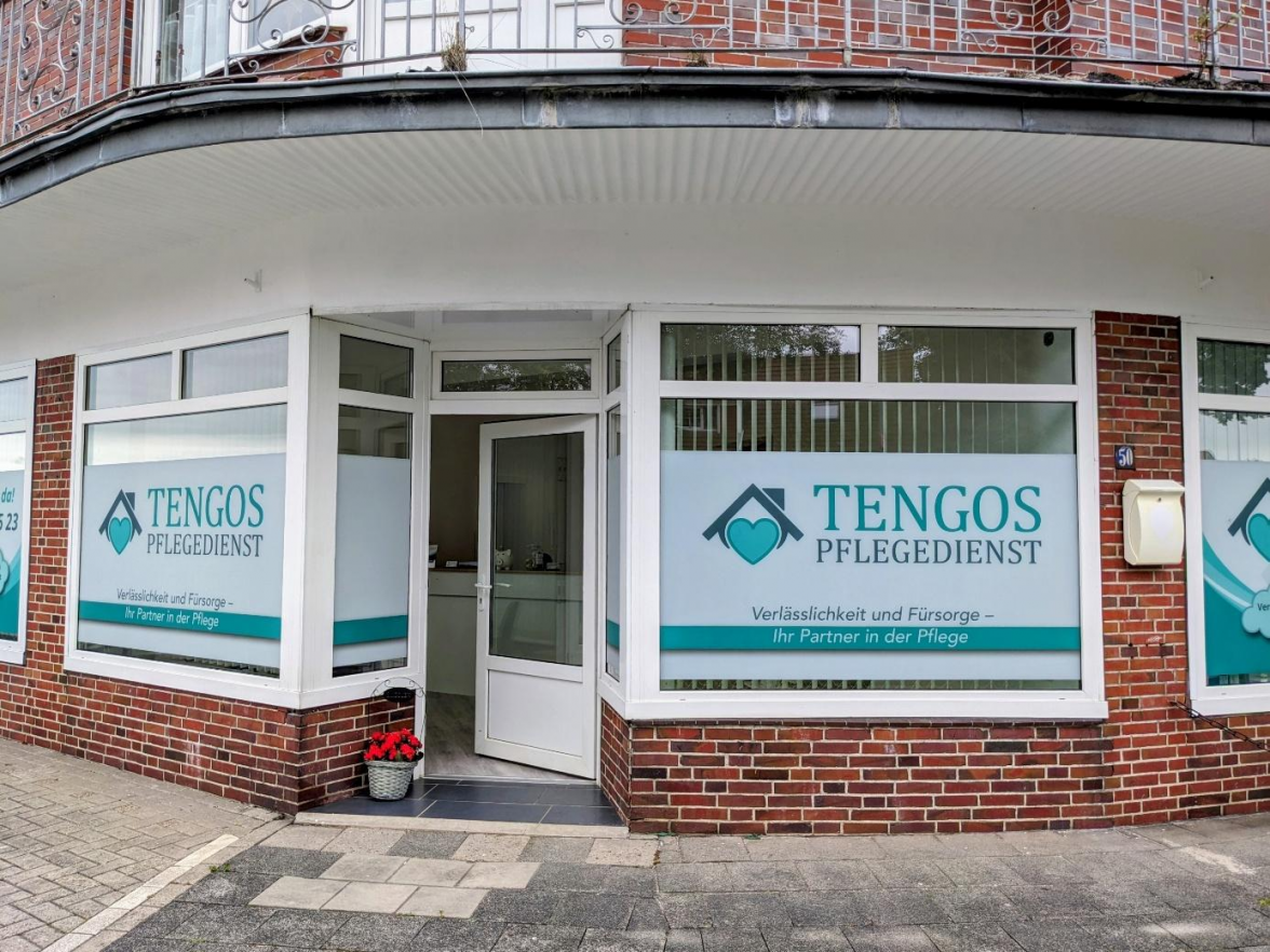 An der Klusdorfer Straße 50 in Wittmund hat „Tengos Pflegedienst“ jetzt seinen Betrieb aufgenommen. Bild: Walburg Dittrich