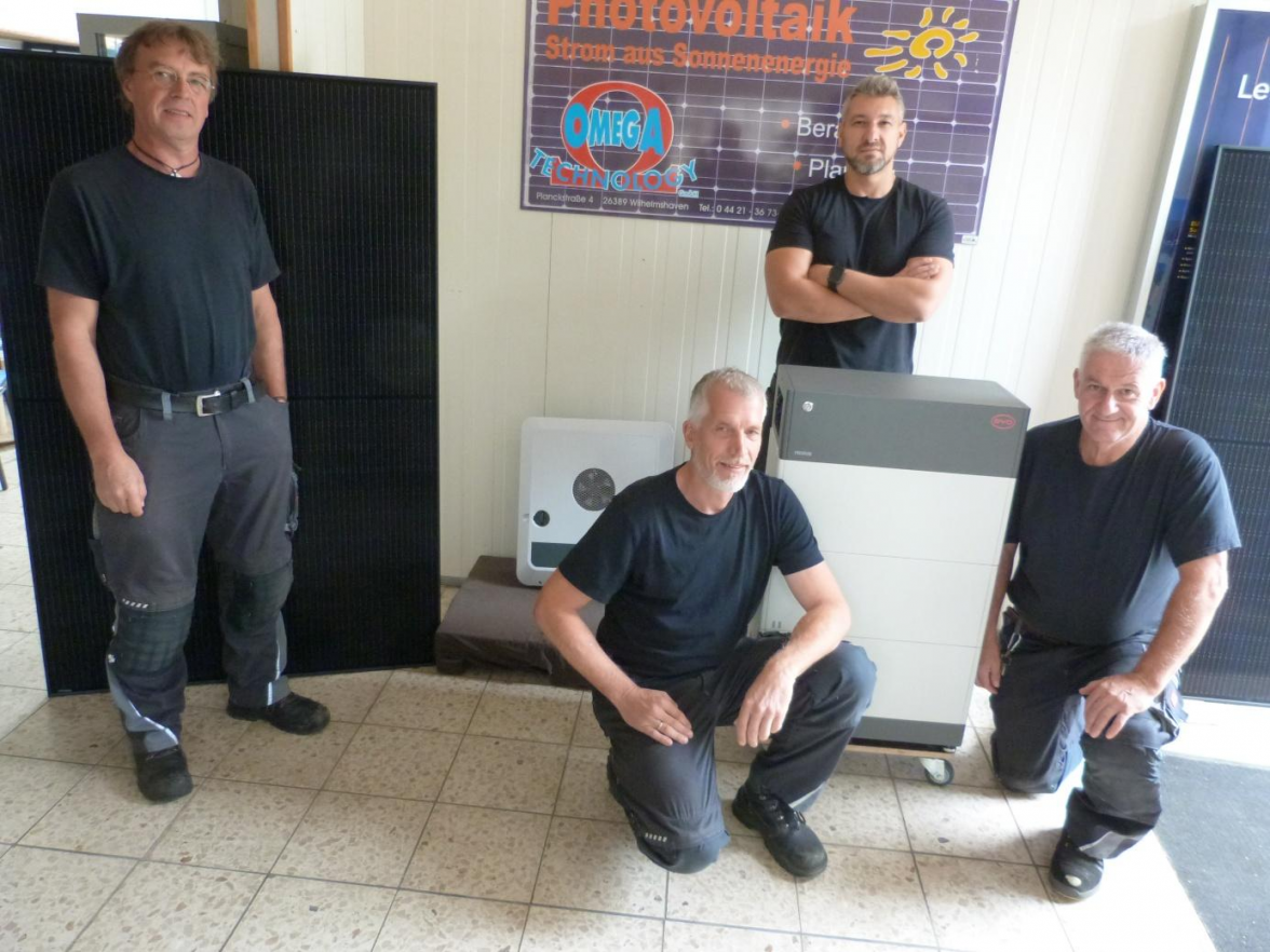 Das Team mit Raimund Leopold, Frank Gerdes, Tiberius Dimofte und Jörg Leibach (von links). BILD: Henning Karasch