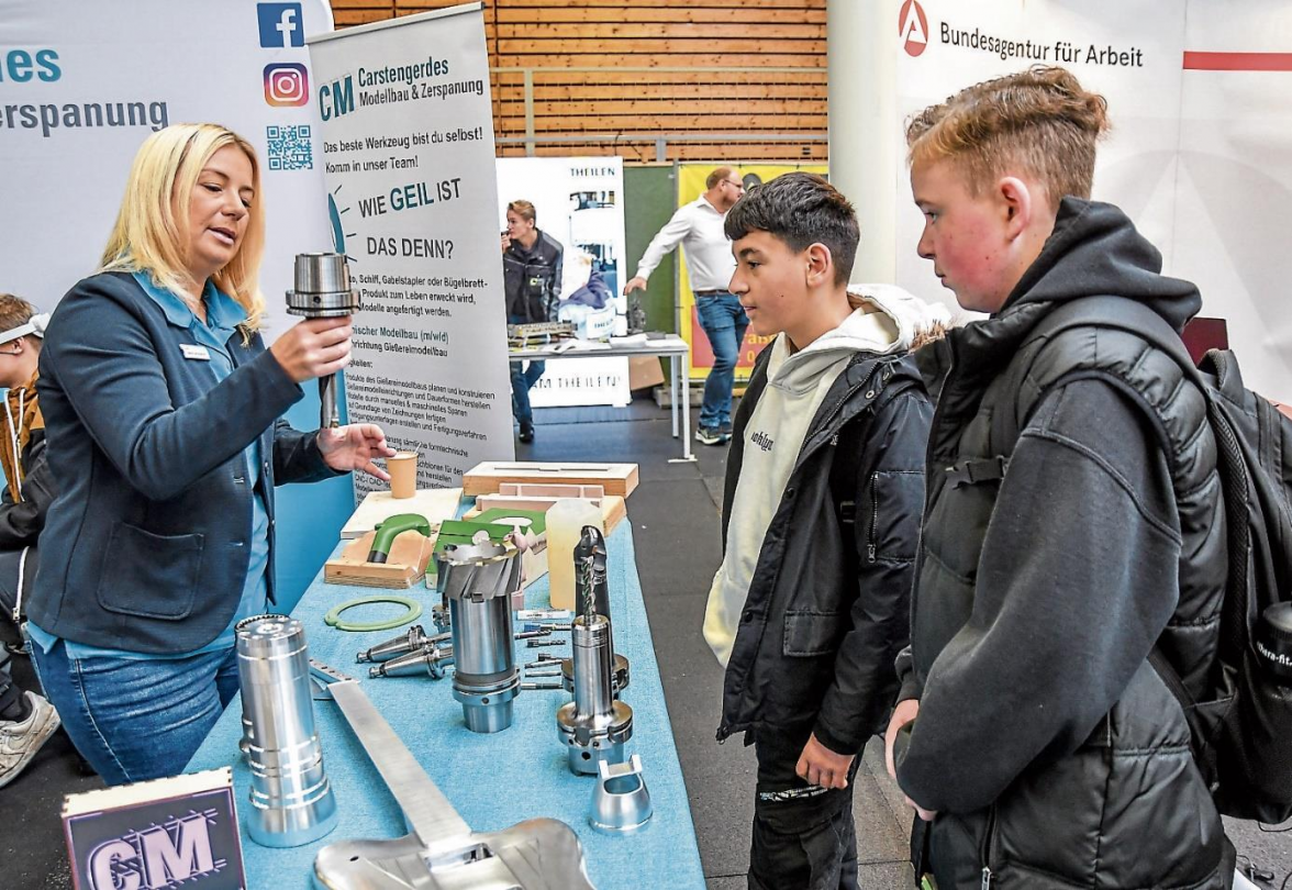 Spannende Einblicke in unterschiedliche Berufe. BILD: Gösta Berwing/Archiv