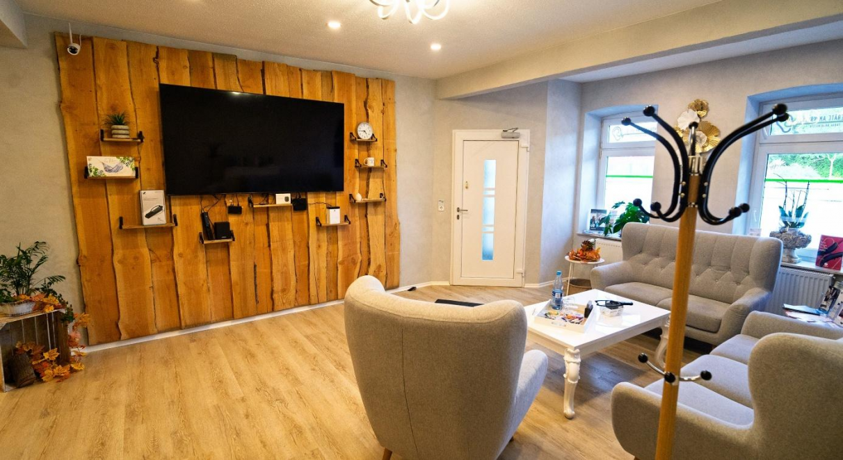 Wohlfühlatmosphäre: der Wartebereich. Bild: Detlev Krüger/KMS