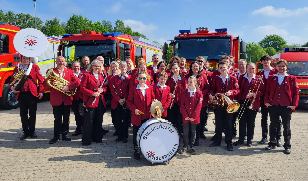 Unter anderem sorgt das Blasorchester Wildeshausen für Live-Musik an wechselnden Orten in der Innenstadt.