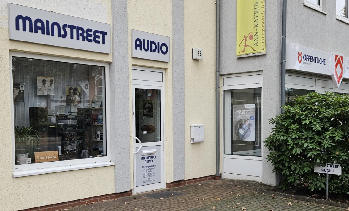 Der HIFI-Spezialist an der Edewechter Landstraße 28. Bild: Melanie Jülisch