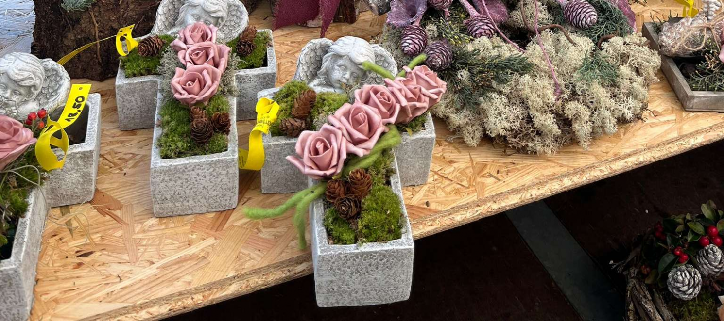 Neue Ideen und Farbe für die Grabgestaltung. Bild: Privat