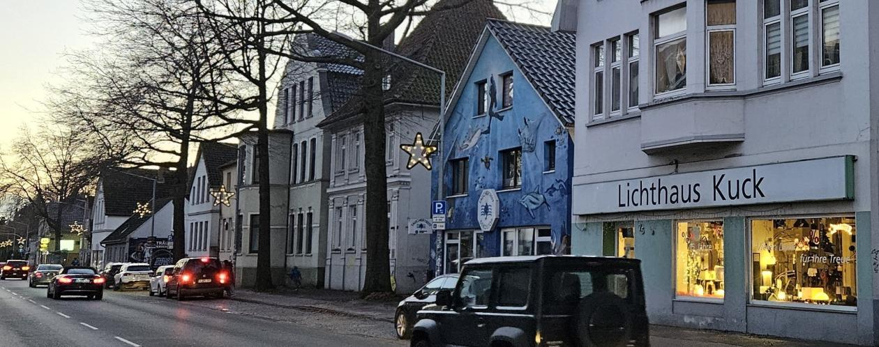 Zahlreiche Sterne leuchten den Weg. Bild: Melanie Jülisch.