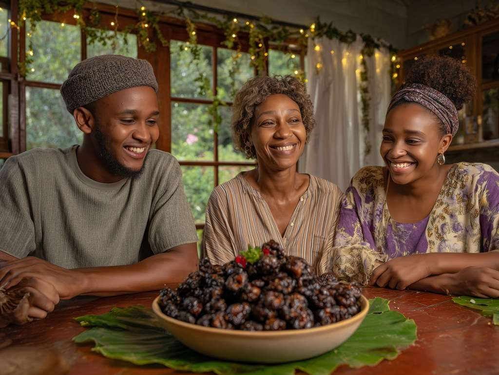 Statt Plätzchen: frittierte Mopane-Würmern sind eine traditionelle südafrikanische Festtagsdelikatesse.