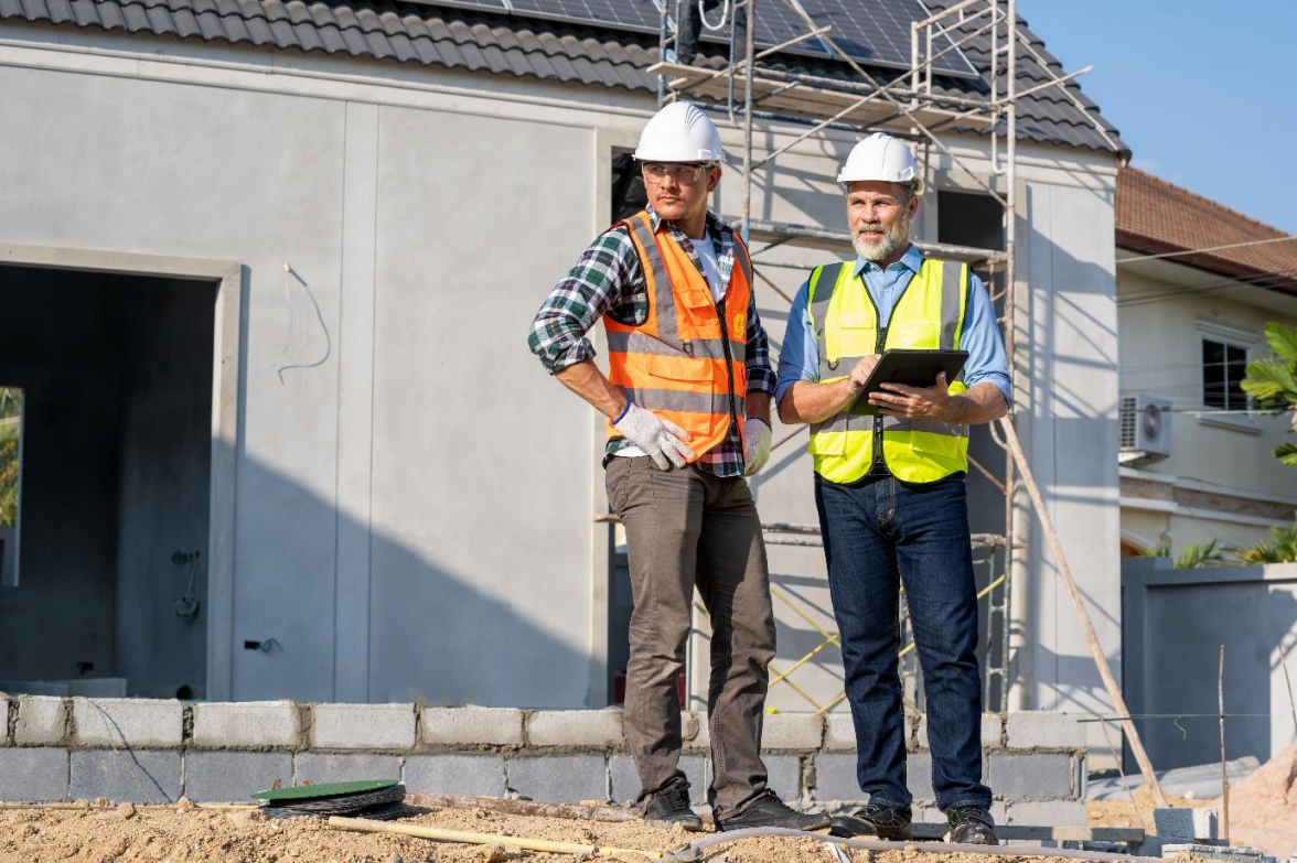 Zusätzlich zum obligatorischen Bauleiter privat einen unabhängigen Bauherrenberater zu beauftragen, gibt Bauherren mehr Sicherheit auf dem Weg in ein mängelfreies Eigenheim. BILD: djd/Bauherren-Schutzbund/Getty Images/Visoot Uthairam