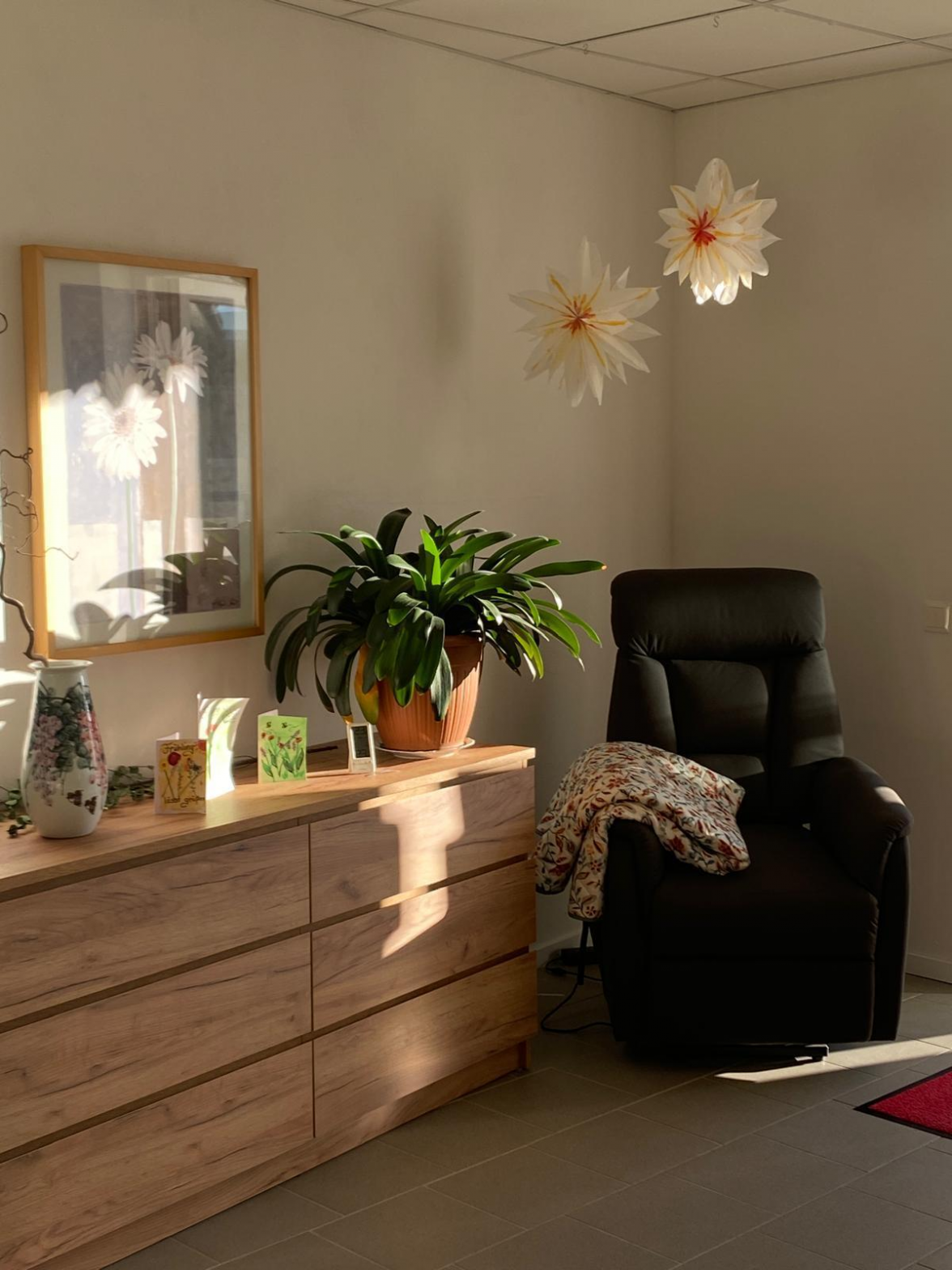 Selbstverständlich gibt es auch gemütliche Rückzugsmöglichkeiten. Bild: SANITAS