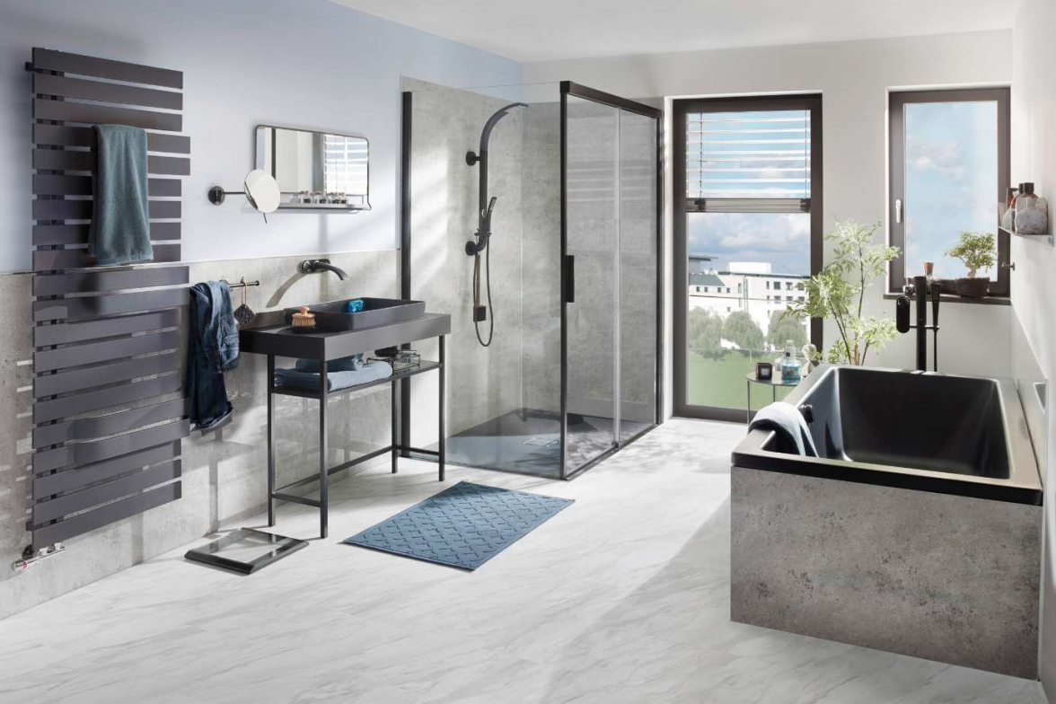 Moderne Badausstattung kann den Immobilienwert steigern. Bild: Kaldewei / BHW Bausparkasse