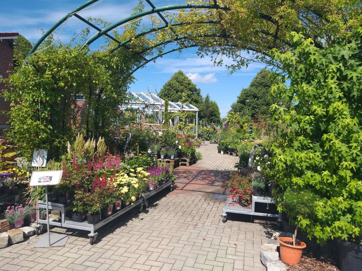 Ein Blick ins Gartencenter. BILD: Privat