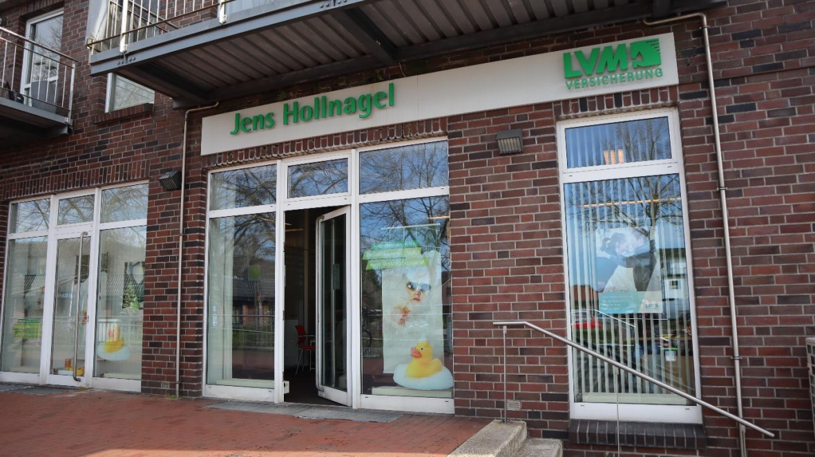 Seit bald 20 Jahre befindet sich die LVM-Agentur im City Center Wiefelstede. Bild: Wolfgang Wittig