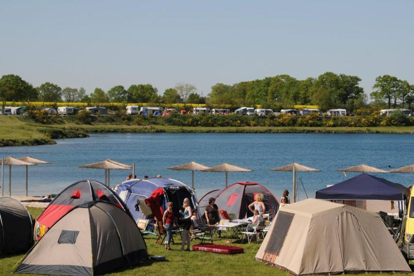 Camper finden sich im Ferienpark am Bernsteinsee bestens aufgehoben. Bild: privat