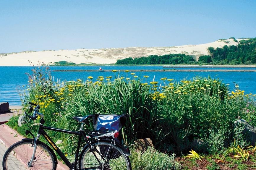 Ebenfalls ein lohnenswertes Bikerziel: die Kurische Nehrung.
