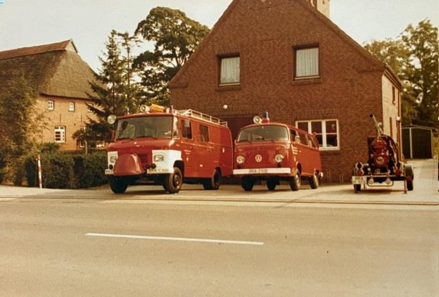 Die Feuerwehr war schon immer mit dabei. BILD: Privat
