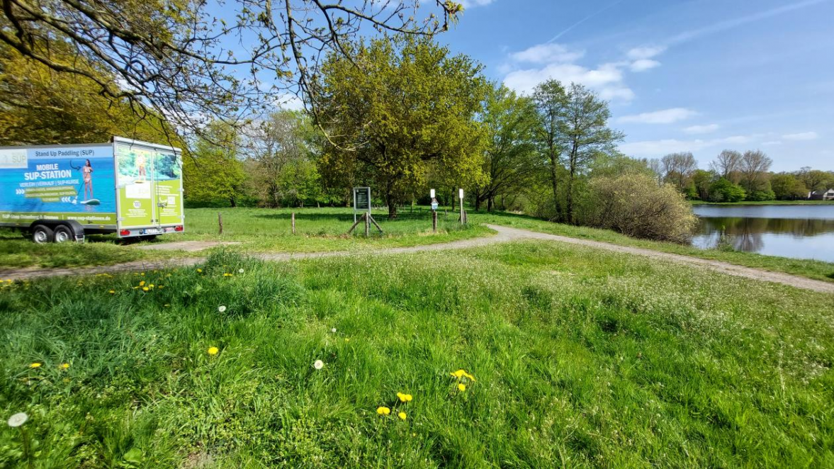 Die ehemalige SUP-Station am Tweelbäker See. Bild: privat