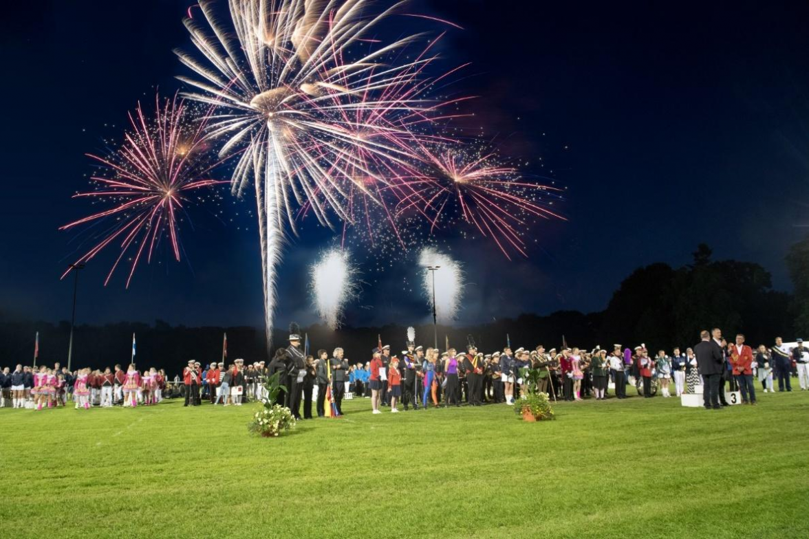 Den Abschluss bildet am Samstagabend ein großes Brillantfeuerwerk mit Musik. Bild: NWZ-Archiv