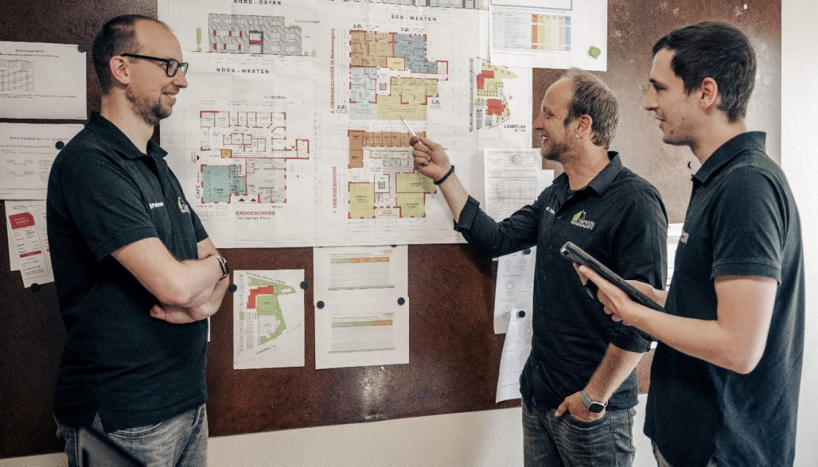 Das TEK-Team arbeitet nach anerkannten Fachstandards und kann Neubau oder Sanierungsmaßnahmen in allen Größenordnungen begleiten. Bild: privat