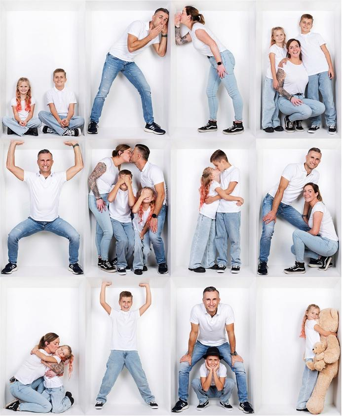 Beim Kistenshooting von Foto Ventura haben wirklich alle ihren Spaß.