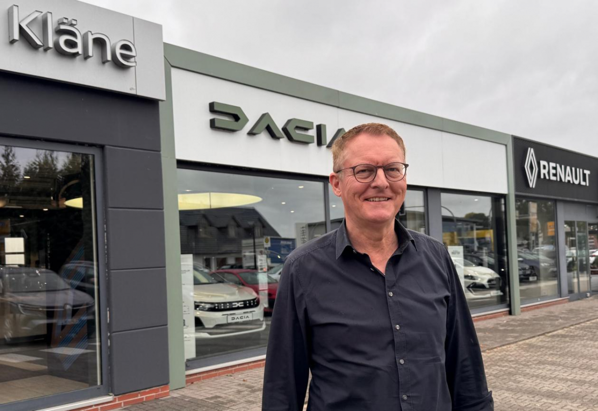 Gut aufgestellt hat Inhaber Josef Kläne sein Autohaus in Emstek.