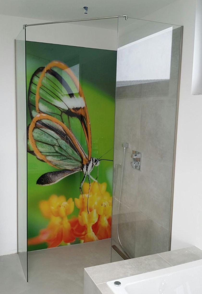 Glasrückwände. Bilder: privat