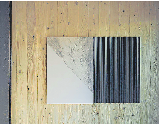 DIE WELLENFORM IST CHARAKTERISTISCHES MERKMAL DER INSTALLATIONEN VON LINUS RAUCH.