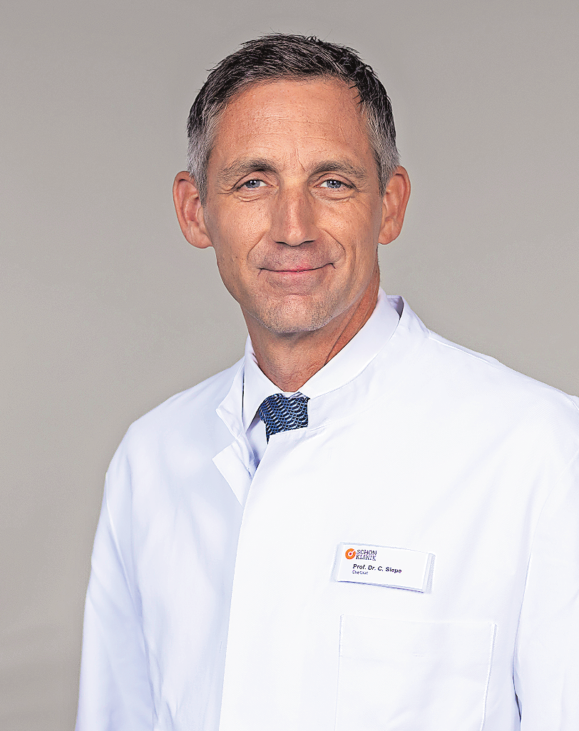 Professor Christoph Siepe empfiehlt, zunächst auf bewährte Methoden zu setzen. Foto: Schön Klinik