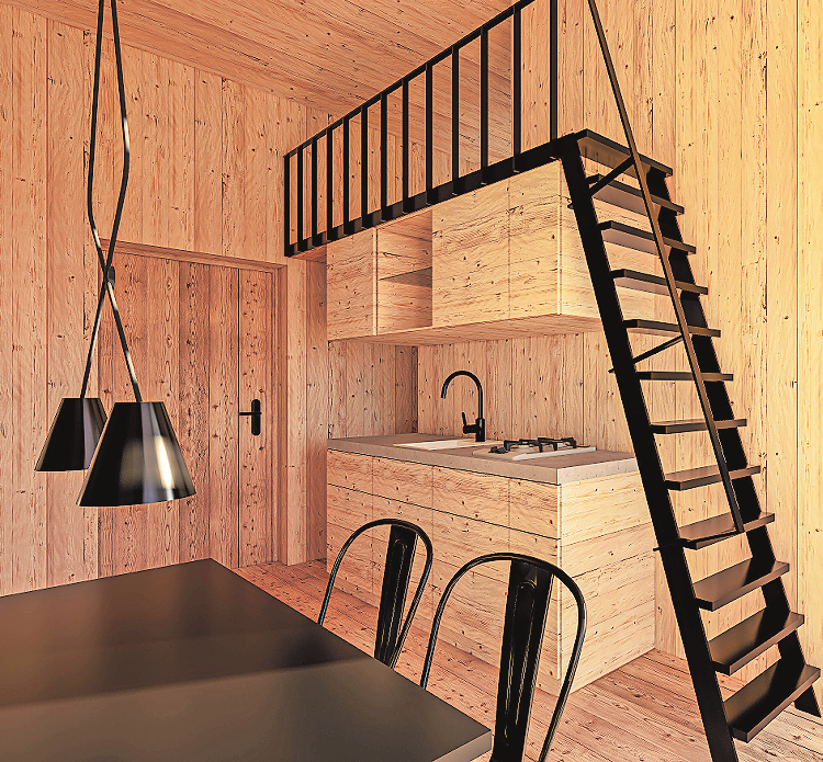 GRÖSSER ALS GEDACHT: KÜCHE UND ESSPLATZ IM TINY HOUSE