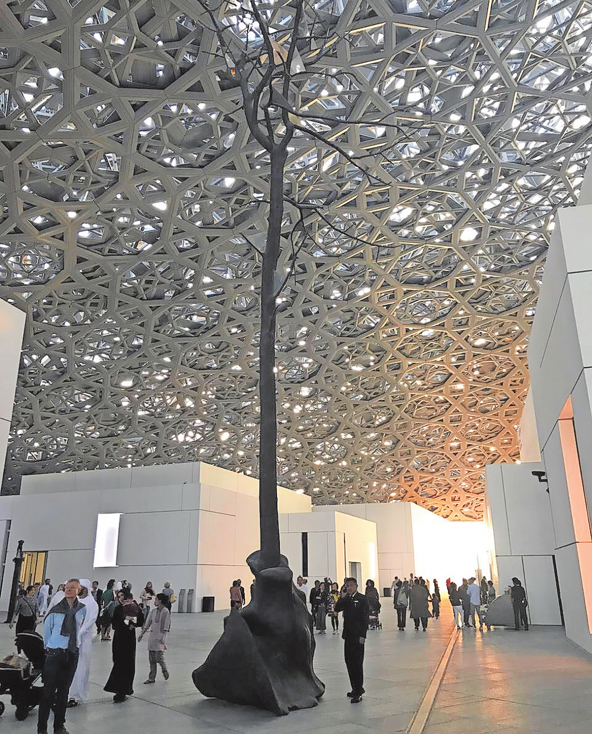 Die im Museum verteilten Quaderbauten sollen die Atmosphäre einer arabischen Medina vermitteln