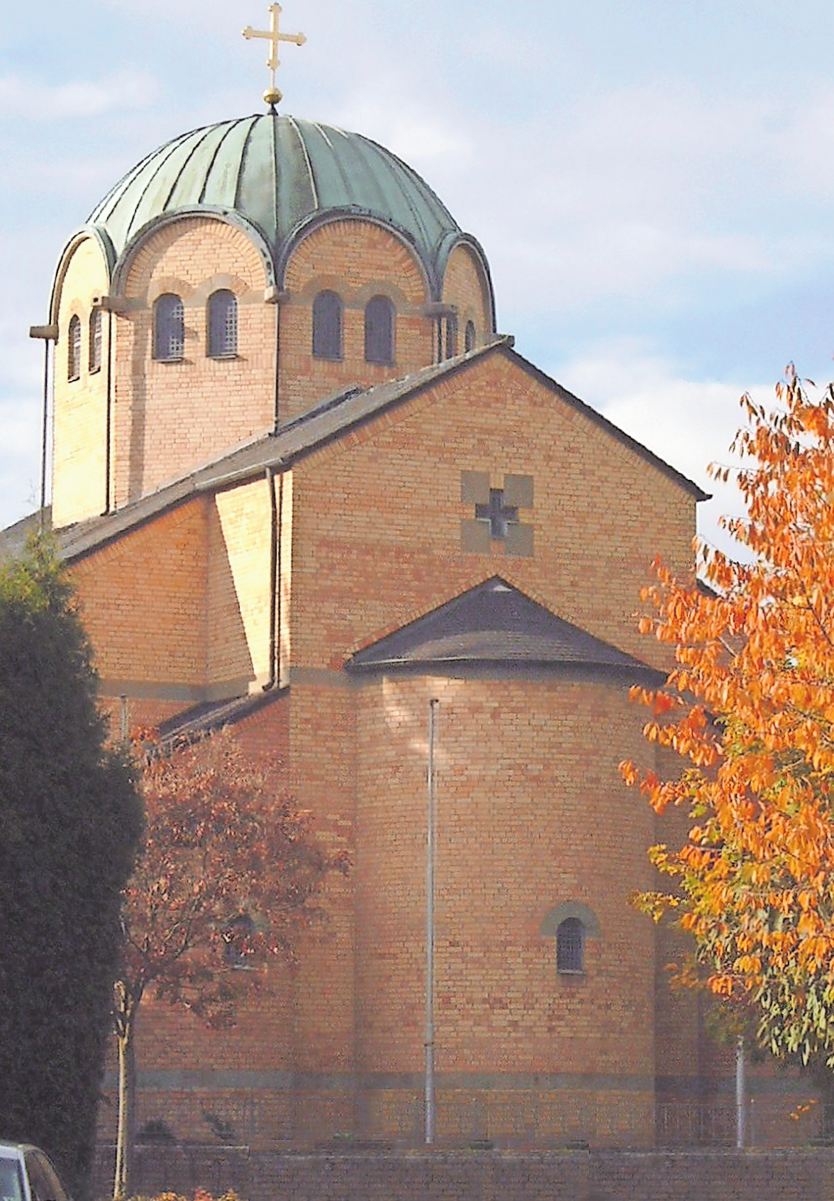 KLAUS HÖNIG, METROPOLITANKIRCHE AGIA TRIAS IN BONN. 1976. FOTO: WIKIMEDIA/HANS WEINGARTZ