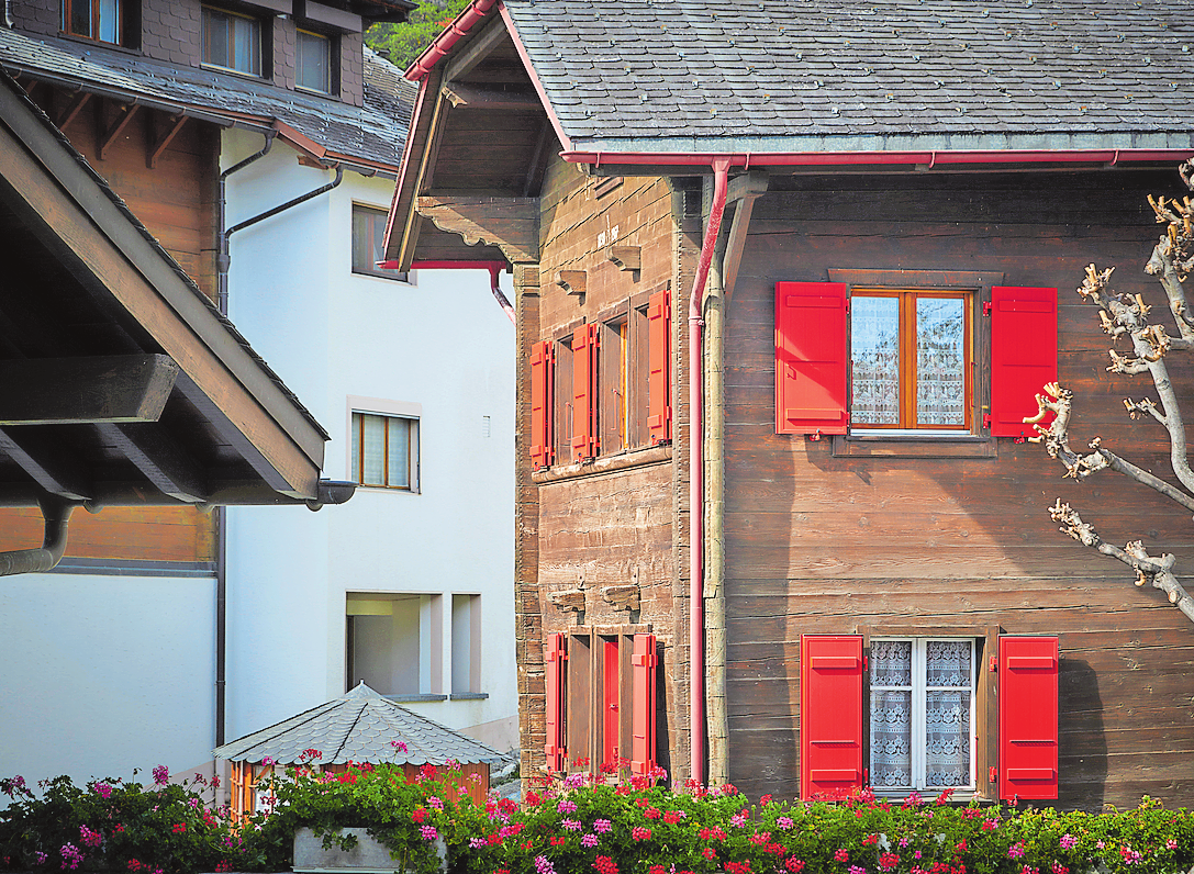 HISTORIE UND ÖKOLOGIE BEWAHREN WIRD IN CRANS-MONTANA GROSSGESCHRIEBEN. FOTO: SEDRIK NEMETH