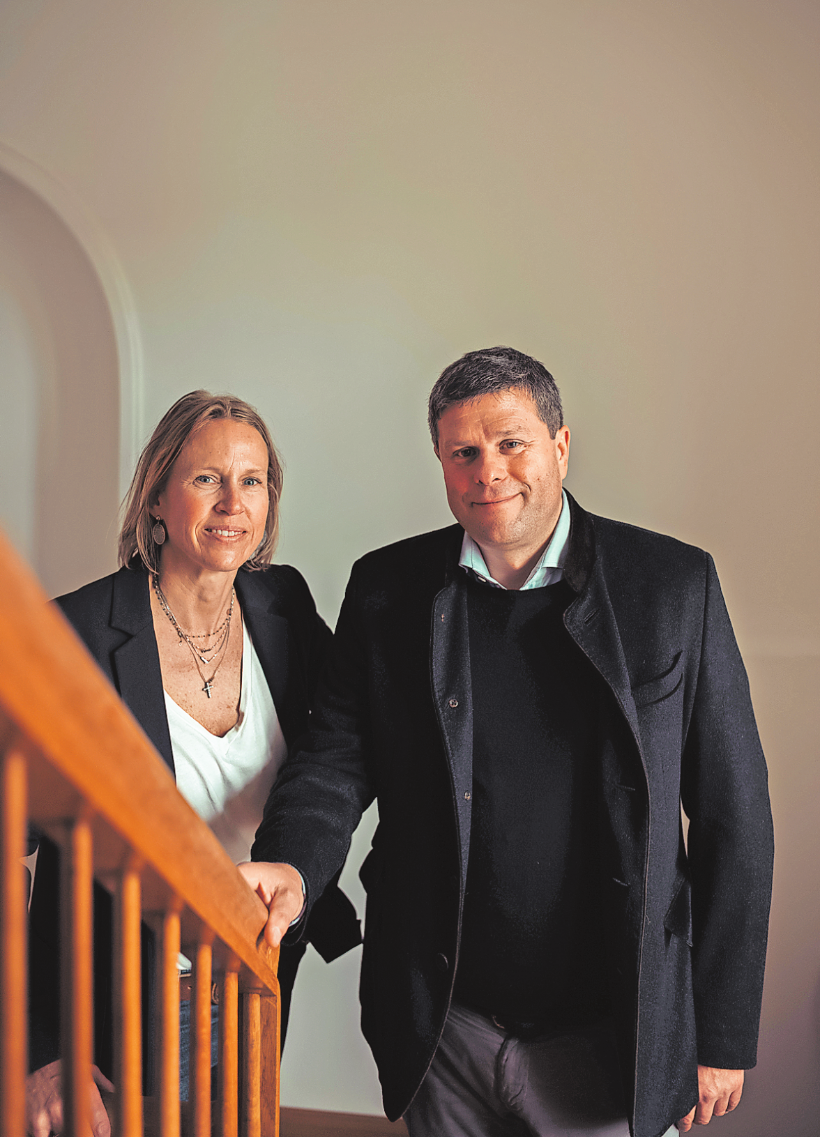 CATERINA BADER, CMO, UND THOMAS BADER, GESCHÄFTSFÜHRER DES NIEDERBAYERISCHEN TRADITIONSUNTERNEHMENS LEIPFINGER-BADER. FOTO: MAGDALENA TÜRTSCHER, BUERO-MAGMA.AT