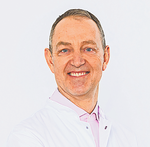 Wirbelsäulenspezialist Prof. Birkenmaier. Foto: Artemed Klinikum München Süd