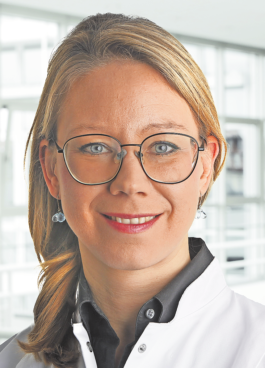 Dr. Amadea Erben ist Funktionsoberärztin und stellvertretende Leiterin der kardiologischen Ambulanz und Funktionsdiagnostik am TUM Klinikum Deutsches Herzzentrum. Ihre Schwerpunkte sind die kardiovaskuläre Prävention und Herzinsuffizienz.   Foto: TUM
