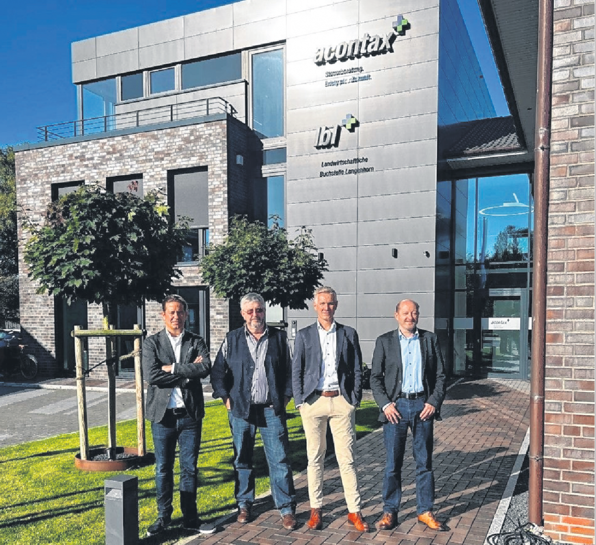 Janne Petersen, Carsten Peter Petersen, Gerd Carstensen und Christian Harder ( v.l.n.r.).