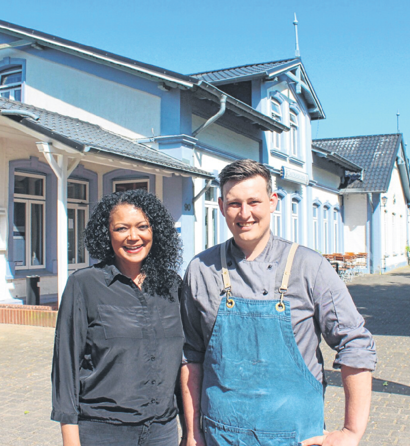 Blicken auf ein erfolgreiches erstes Jahr zurück: Restaurantleiterin Sandra Inderson und Geschäftsleiter Chris Henningsen.