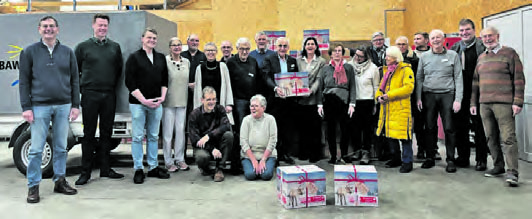 Leisteten ganze Arbeit für die gute Sache: Die Mitglieder der Rotary Clubs Niebüll, Föhr und Amrum.
