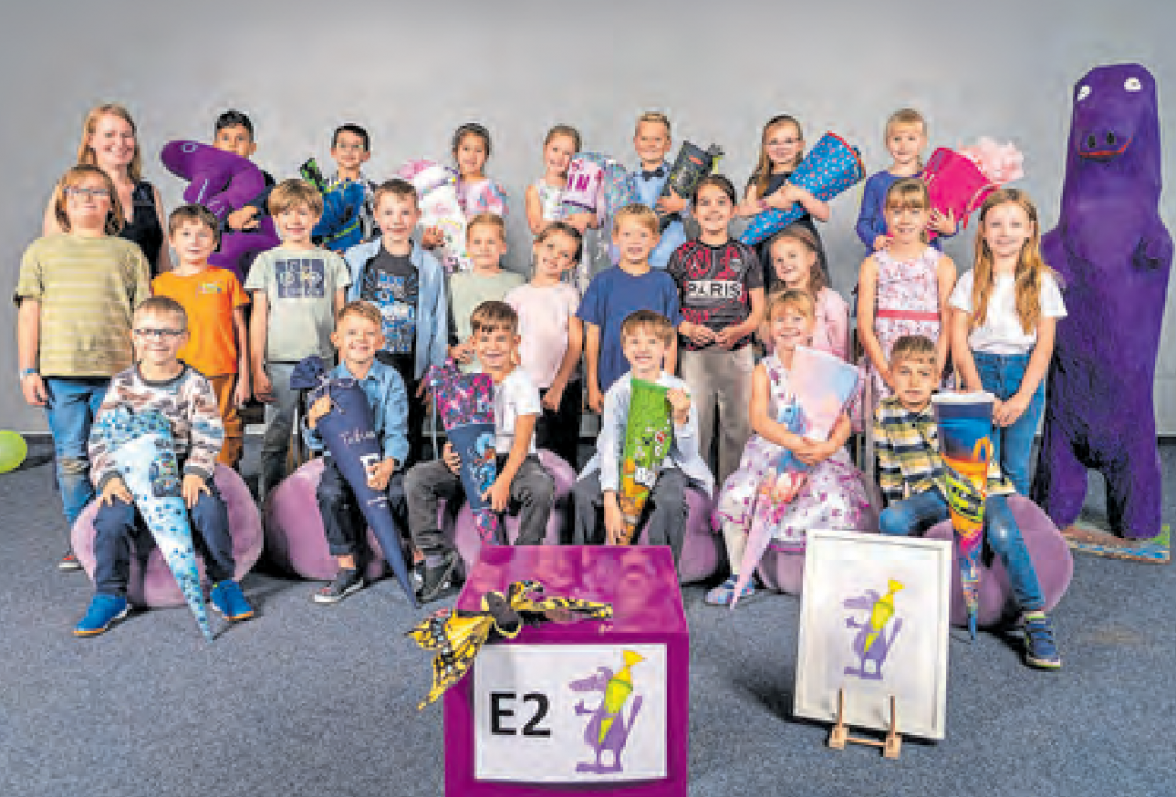 Klasse E2, Frau Pamina Hansen