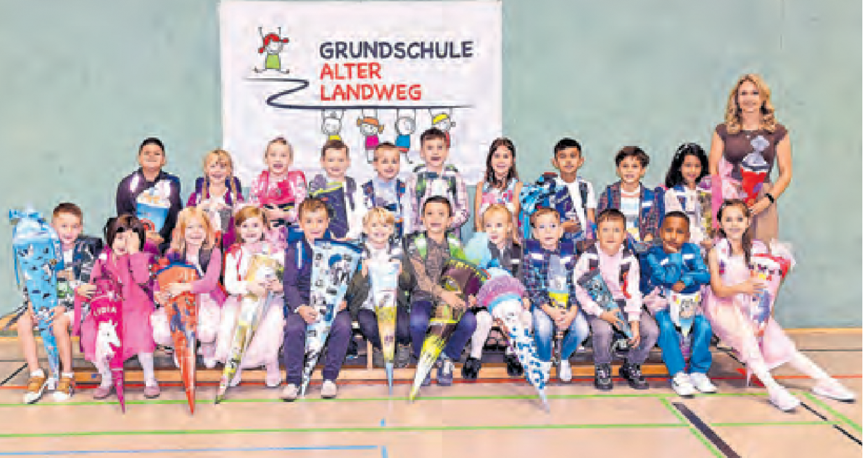 Klasse 1b, Klassenlehrerin Fr. Tamara Wolfgramm Fotos: Annette Clasen Photographie/hfr (2)