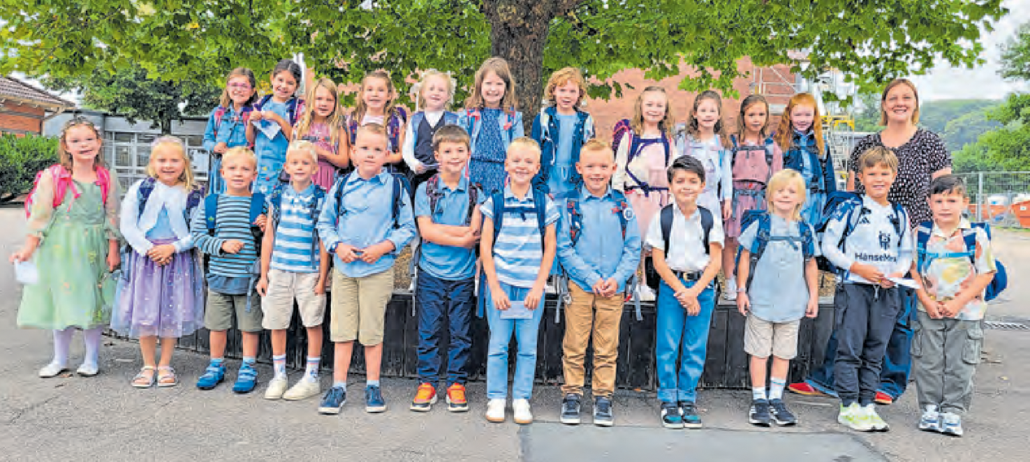 Klasse 1c, Klassenlehrerin Fr. Sabrina Richter Fotos: Grundschule Ellerau/hfr (3)