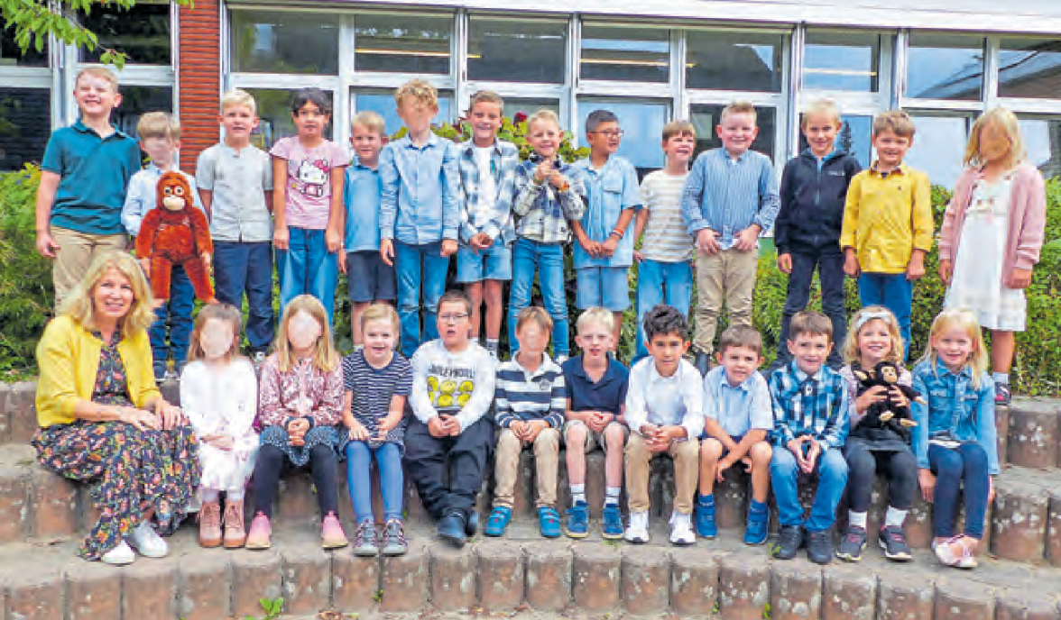Klasse 1c, Klassenlehrerin Fr. Arnaout Fotos: Walsdchule Quickborn/hfr (3)
