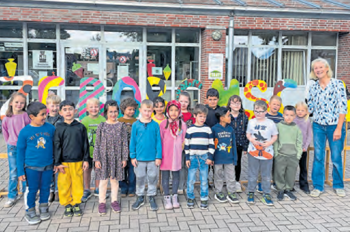 Klasse 1c, Klassenlehrerin Fr. Antje Schuldt