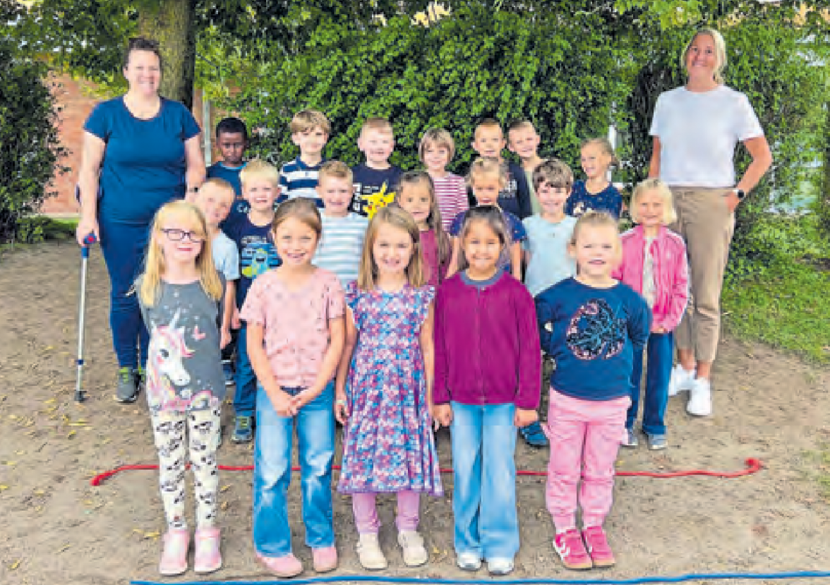 Klasse 1c, Fr. Tina Kindermann Fotos: Grundschule Seth/hfr (3)