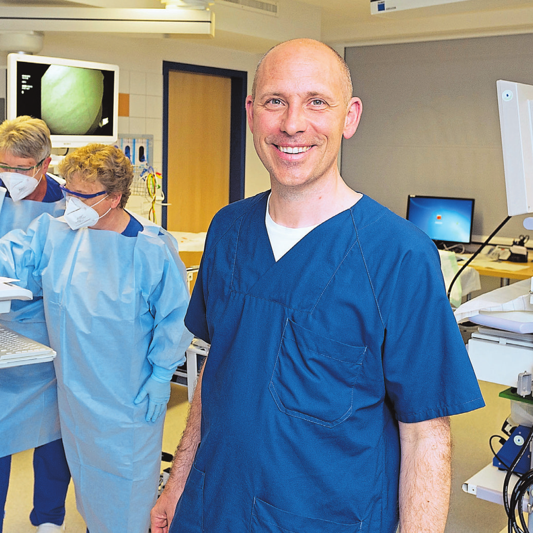 Ausschließlich positive Nebenwirkungen bei Chefarzt PD Dr. Jörg Schrader und Familie: Mit dem Umzug von Hamburg nach Husum den Staustress hinter sich gelassen. Foto: Omh-foto.de